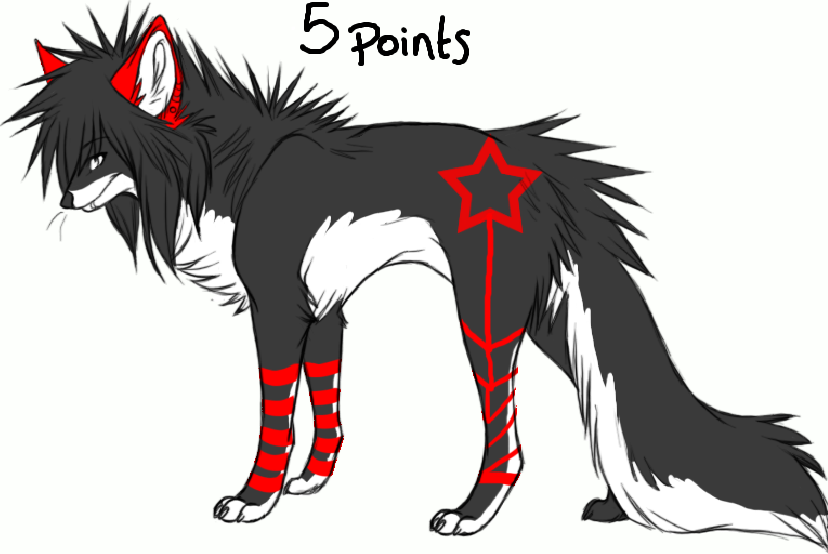 Wolf adoptable 6 -CLOSED-