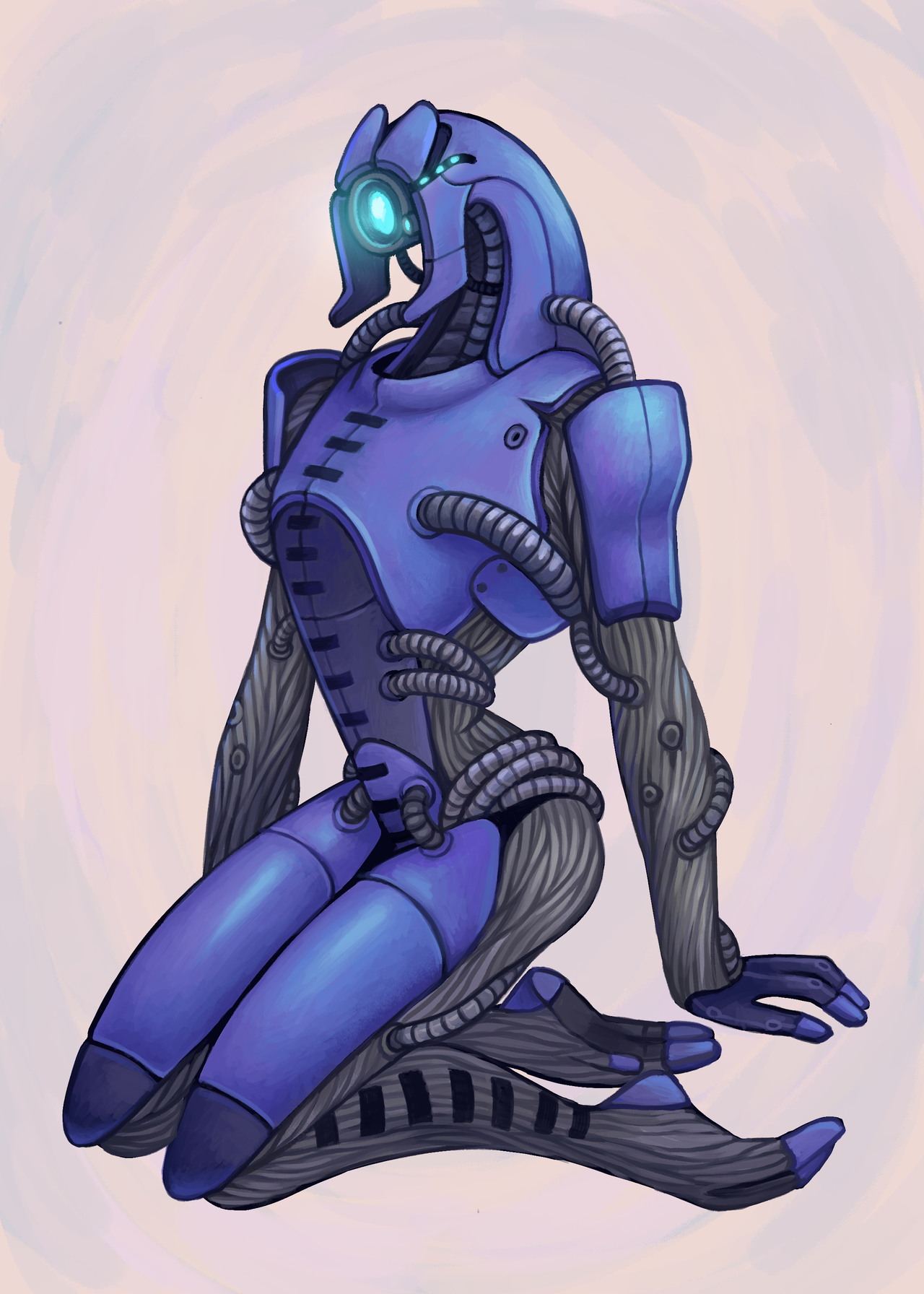 Geth Deviantart Geth pinup by kittenkraze on DeviantArt