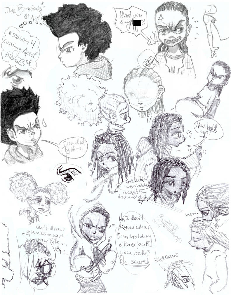 The Boondocks Doodles By VegemiteGuzzler On DeviantArt the-boondocks-doodles-by-vegemiteguzzler-on-deviantart