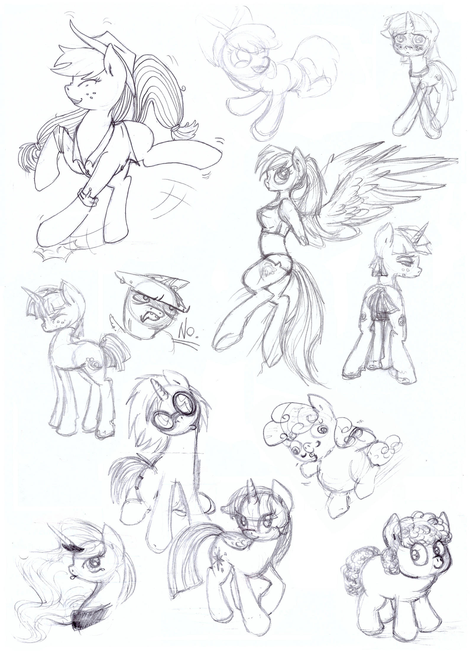 Pony Doodles