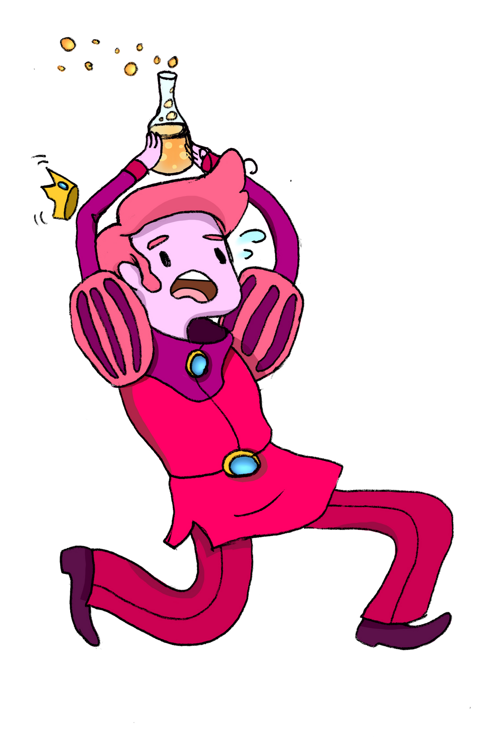 Prince Gumball with Zombie-Serum