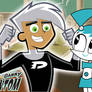 Danny Phantom and XJ-9