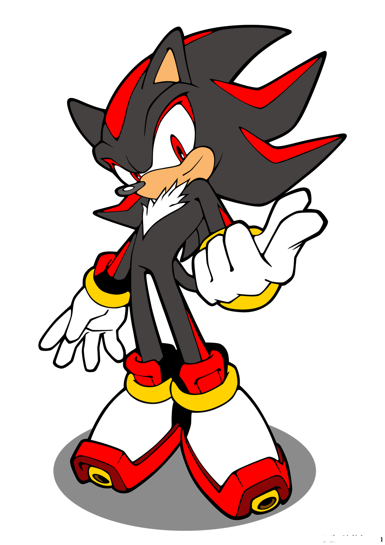 Shadow the Hedgehog: Confidence (SoTDR). by balabinobim on DeviantArt