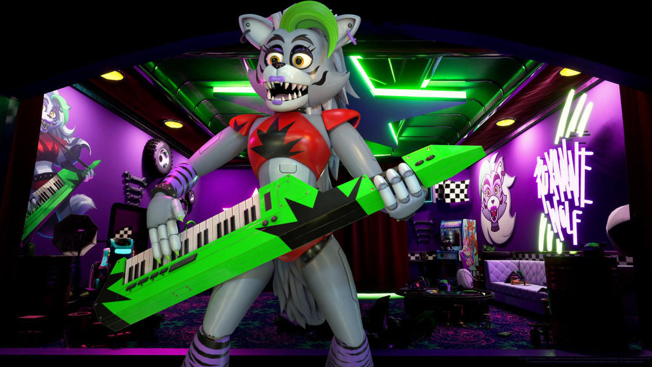 Glam Rocks Roxy Render Glamrock Roxanne (Description) by balabinobim on DeviantArt