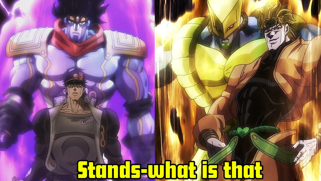 Make a jojo bizarre adventure stand that is muscular, robotic with