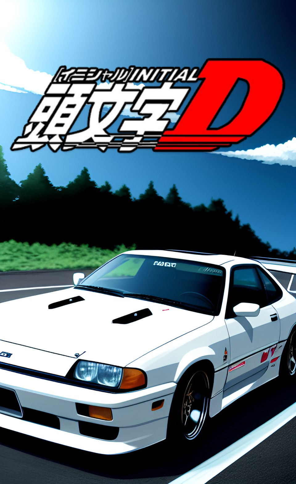 Initial d anime | Poster