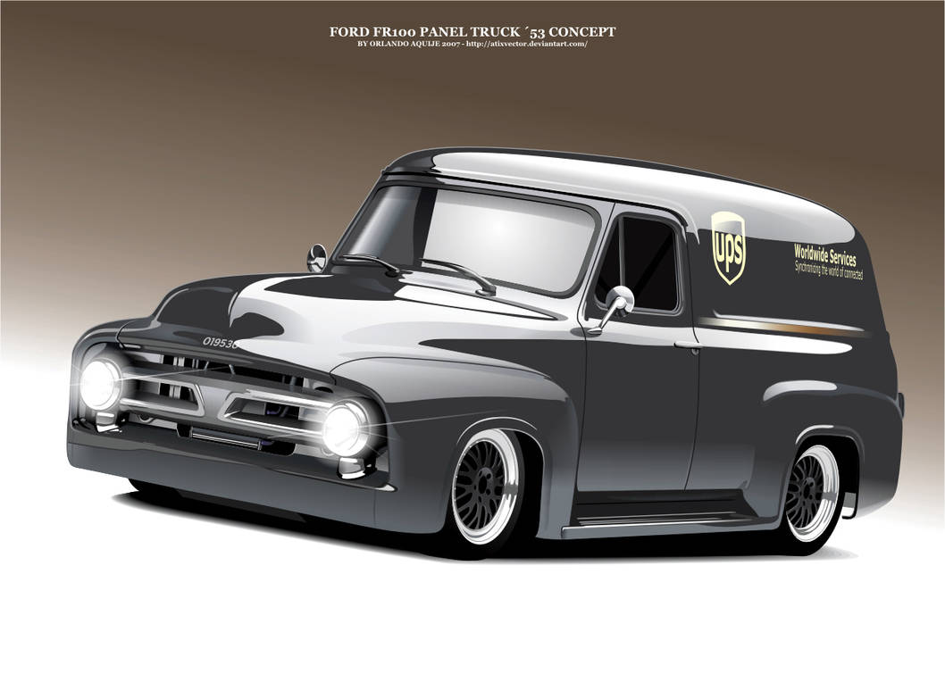 Ford FR100 by AtixVector on DeviantArt