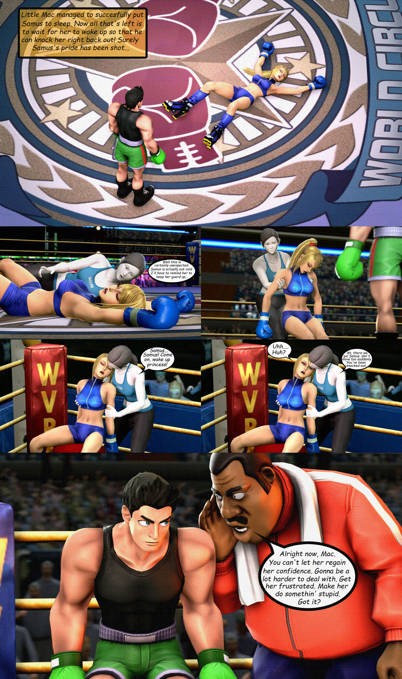 Boxe Samus Punch Out! Sleepy Samus by BoxingKO on DeviantArt