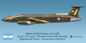 Argentinian B-51B Panther - Falklands 1982