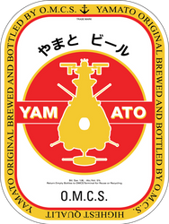 Yamato Beer Label