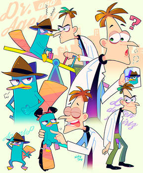 Dr.Doofenshmirtz and AgentP