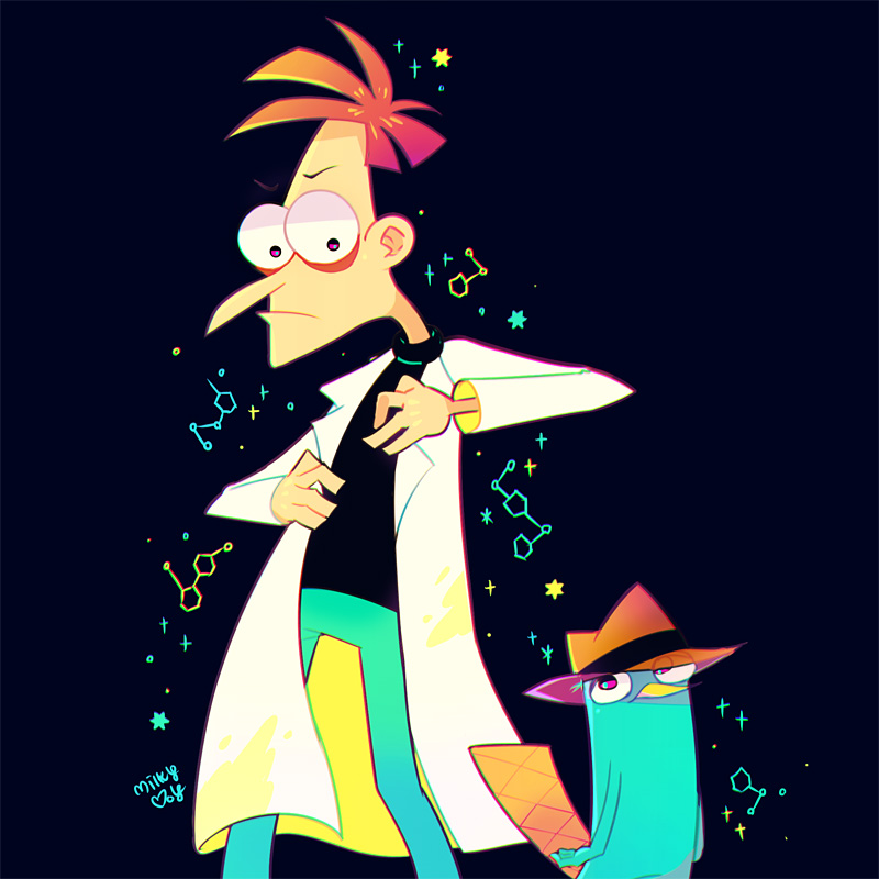 Dr Doofenshmirtz And Agentp By Modanspank On Deviantart Dr Doofenshmirtz And Agentp By Modanspank On Deviantart