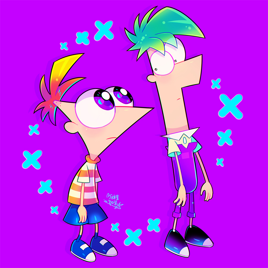 Phineas and Ferb by modanspank on DeviantArt