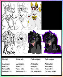 Commissions { animals/anthro/furry }
