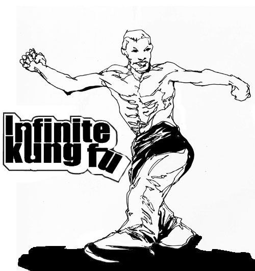 infinite kung fu mock cover