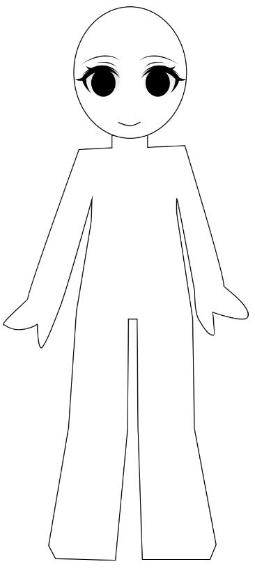 Computer Oc Base Oc base by Phankiy2345 on DeviantArt