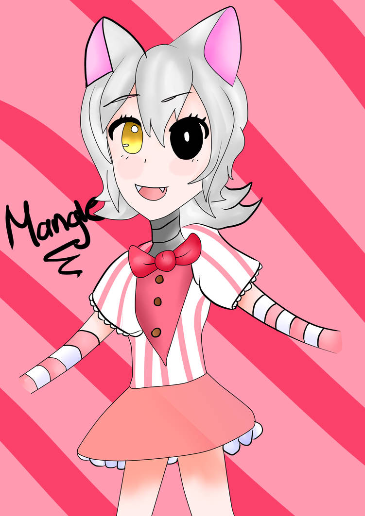 Mangle Anime by CarlathecatKawaii on DeviantArt Mangle Anime by CarlathecatKawaii on DeviantArt