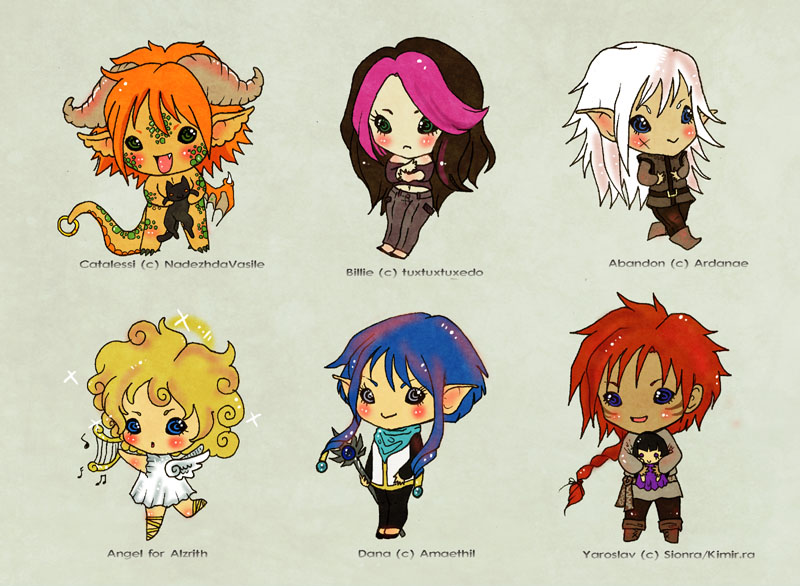 Chibi Prizes Set1