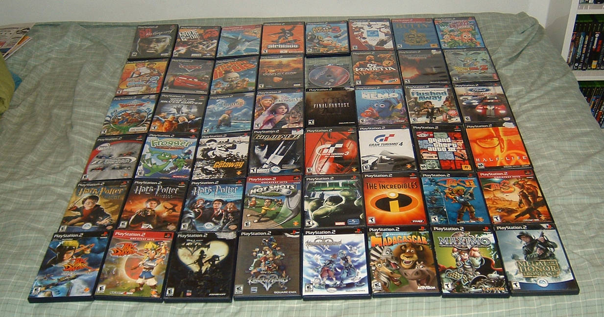 My Ps2 Collection Part 1 By Tinythegiant On Deviantart