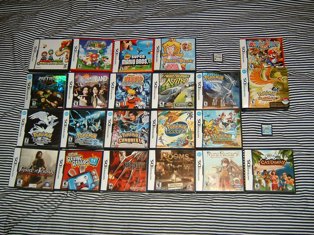 Nintendo DS Collection Part 2 by TinytheGiant on DeviantArt
