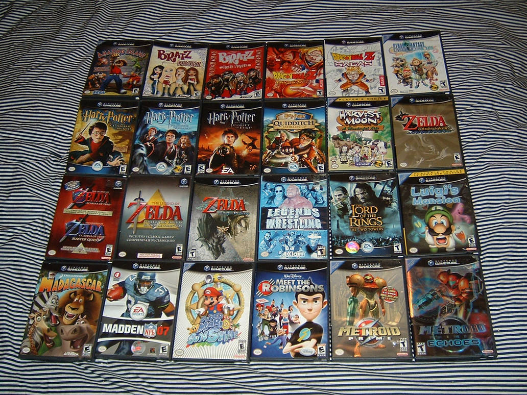 Nintendo GameCube Collection Part 1 by TinytheGiant on DeviantArt
