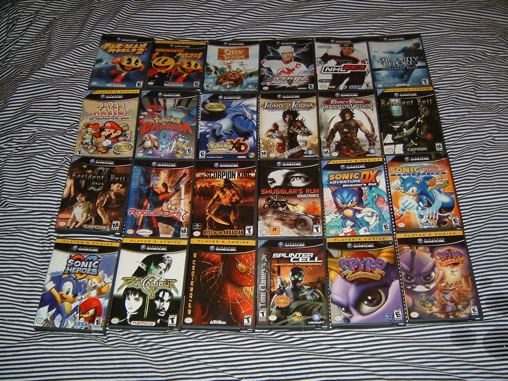 Nintendo GameCube Collection Part 2 by TinytheGiant on DeviantArt