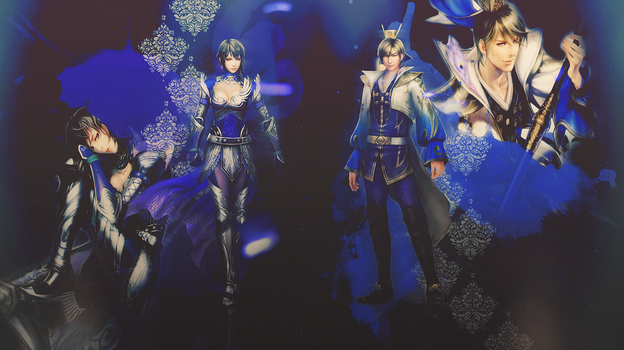 Wang yi and Guo Jia wallpaper request