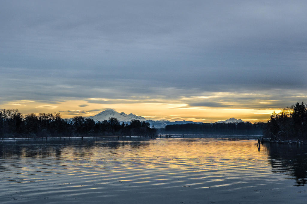 Winter sunrise