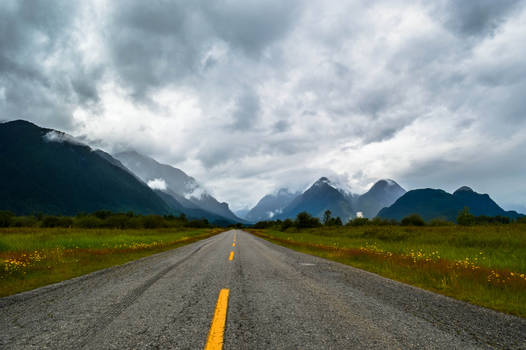 The Road to Pitt Lake