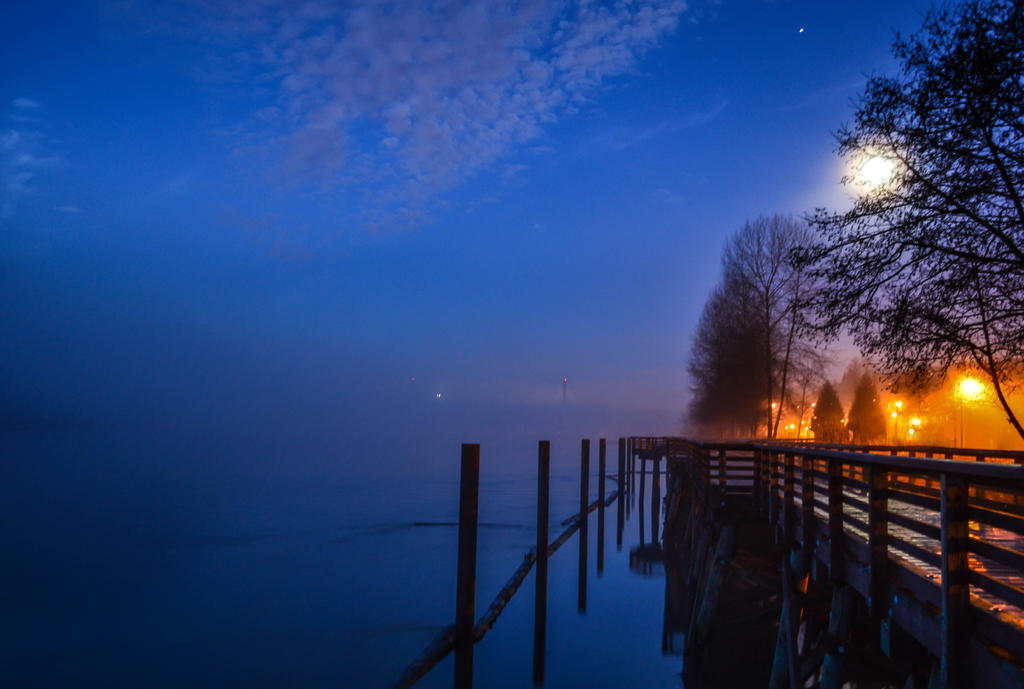 Morning. Fading stars.