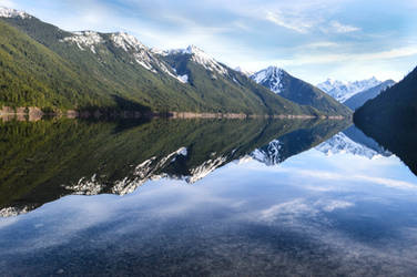 Chilliwack Lake in Winter by dashakern