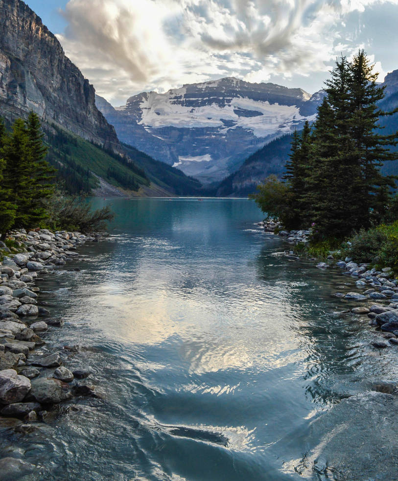 Louise Lake, Alberta by dashakern Louise Lake, Alberta by dashakern