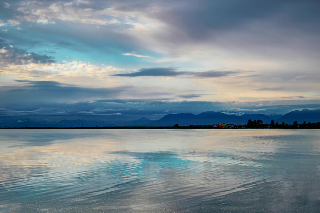 Blue evening