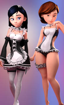 Helen and Violet Maid service alt