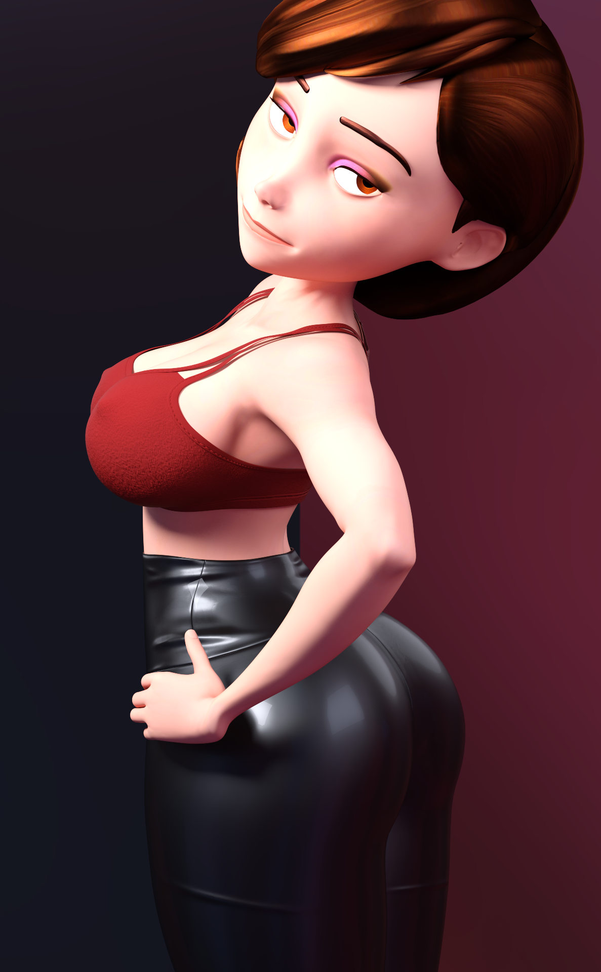 Helen Parr skin tight by VTEMP on DeviantArt