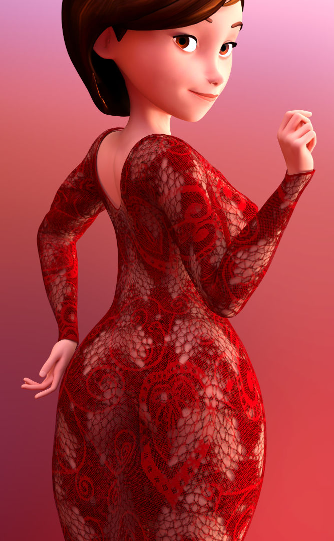 Deviantart Randomstuff3000 Helen Helen red dress 2 by VTEMP on DeviantArt