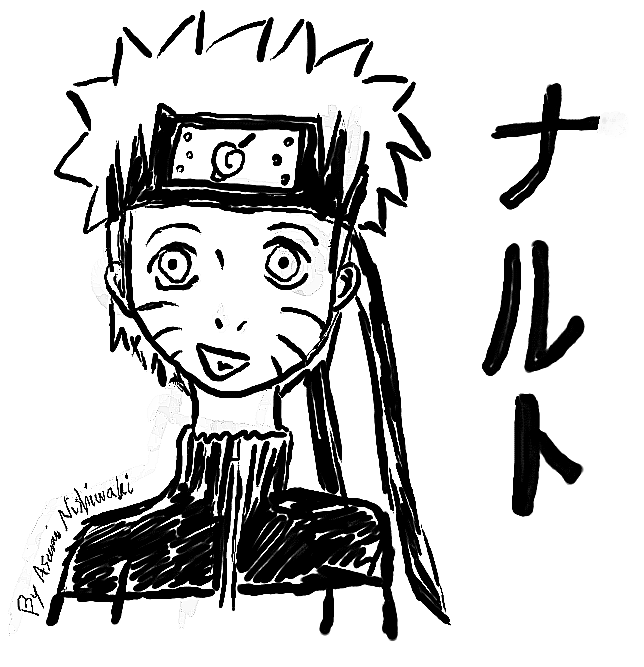 Naruto's Ink Portrait