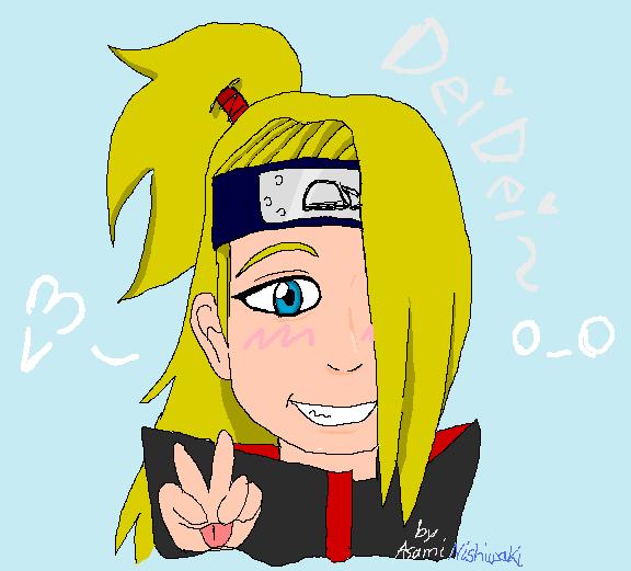 My way to draw Deidara