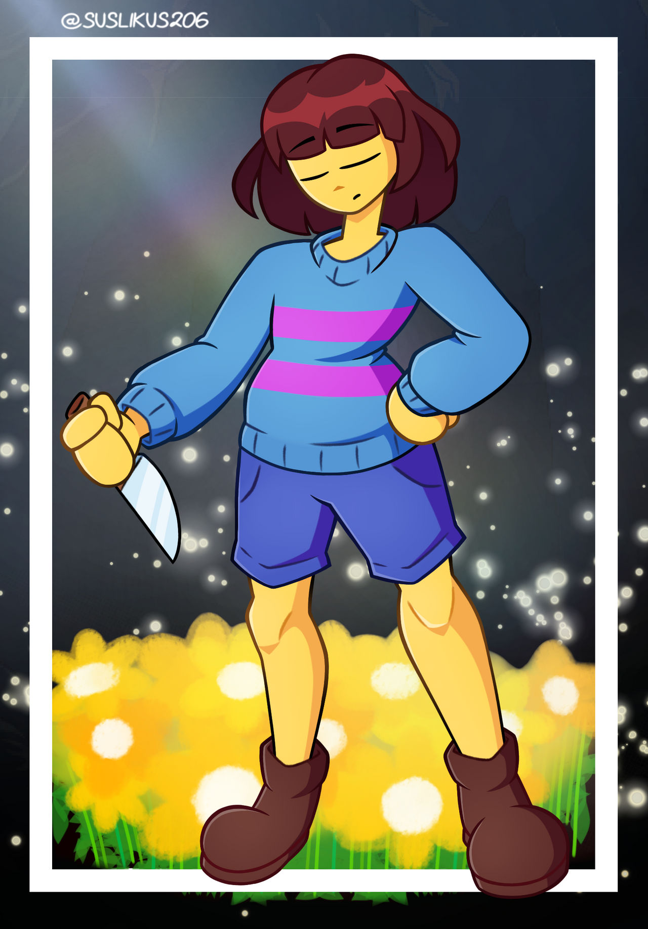 Frisk Example Diagram Undertale Frisk by SUSLIKUS500 on DeviantArt