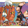 Elena vs Juri Han (Street Fighter)