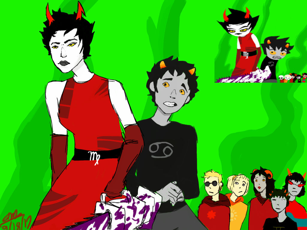 Homestuck panel Redraw by SugarGore on DeviantArt