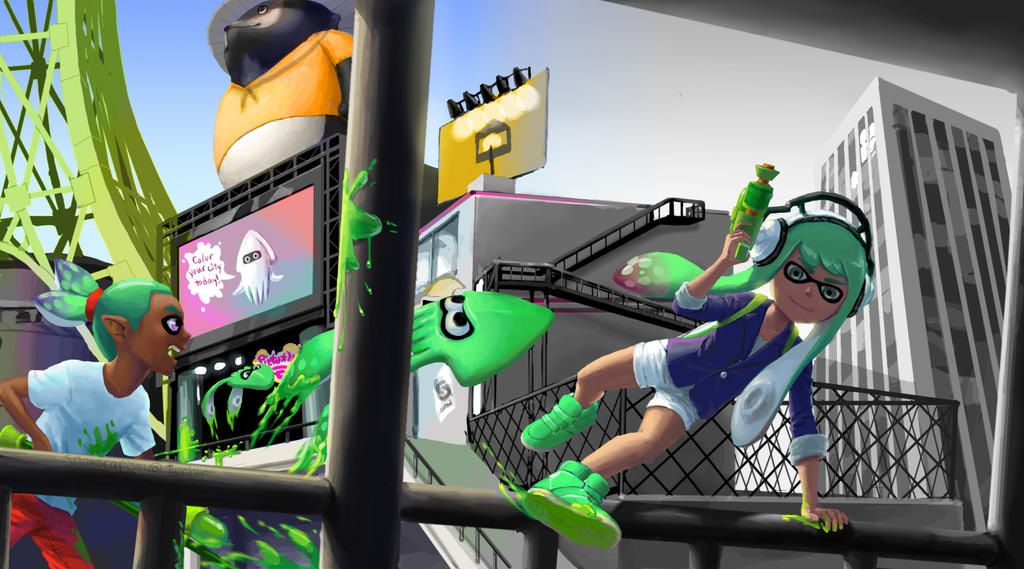 Splatoon Fanart Contest entry by YYHyasha on DeviantArt