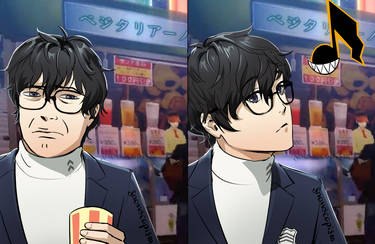 P5- Drinking Aojiru