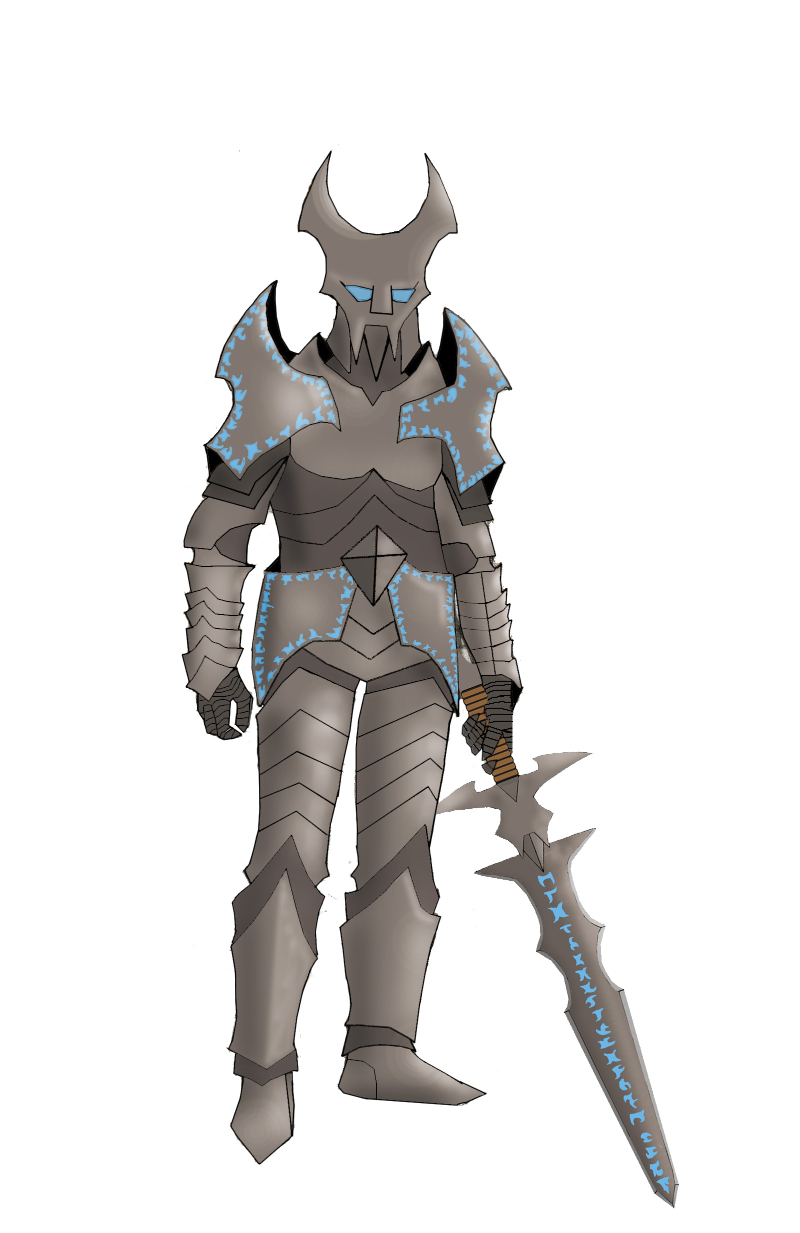 Rune armor re-dux(Long Sword)