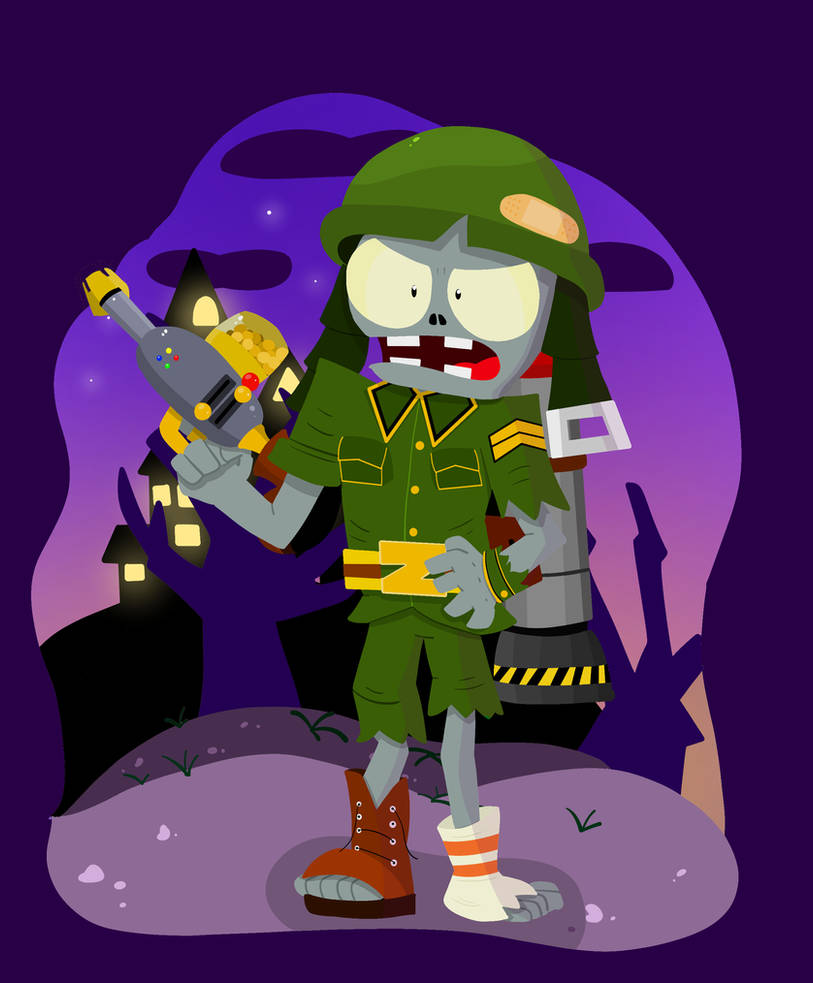 Soldado (Foot Soldier) by Gonchi-Art on DeviantArt
