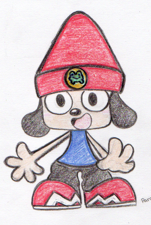 Parappa the Rapper 2  20 year anniversary drawing. by MsRaposa on