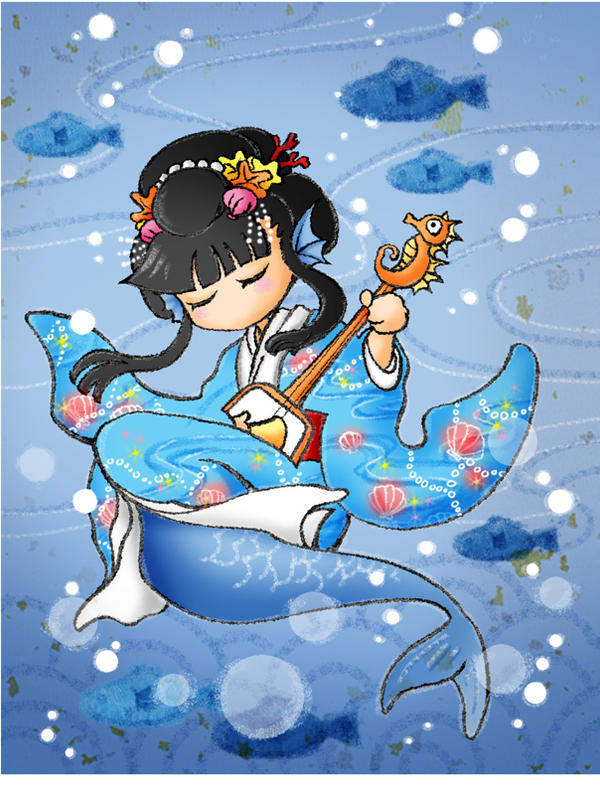 Русалка япония Русалка япония