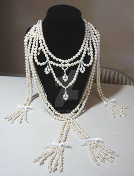 Affair of the diamon necklace ~pearl version~