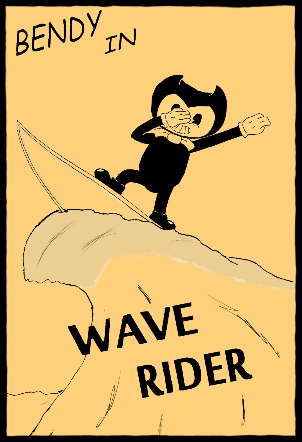 Bendy the Dancing Demon in WAVE RIDER