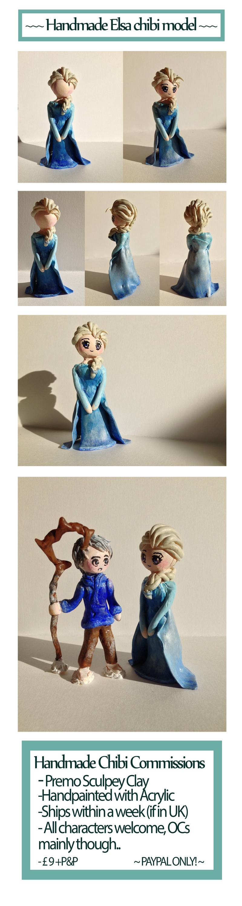 Elsa Chibi Model -Commission Example-